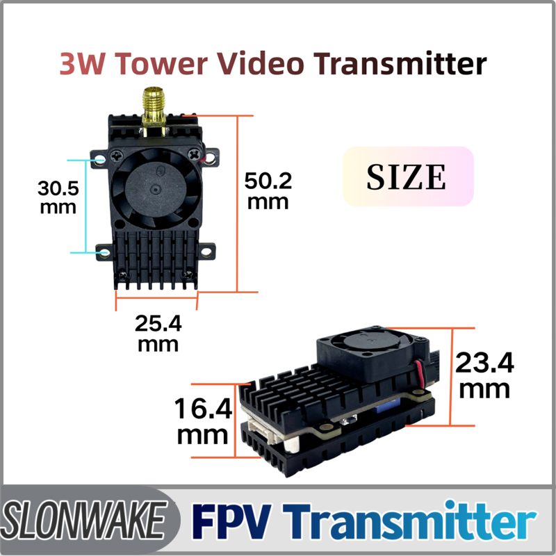 SLONWAKE 5,8G 3000mW Simulatio – Drone Transmitter Bewertung und Preis